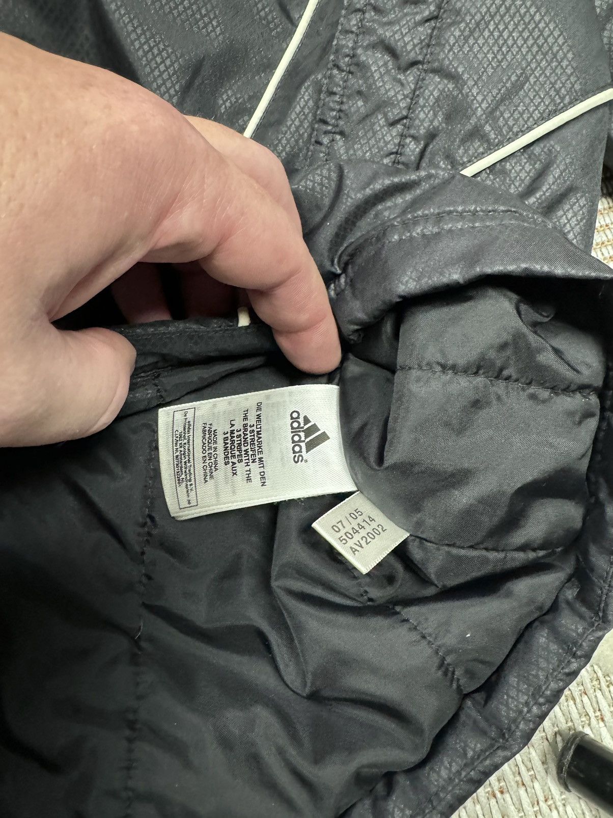 Adidas Insulated football jacket Adidas New Castle 2004 2005 Size US L / EU 52-54 / 3 - 5 Thumbnail