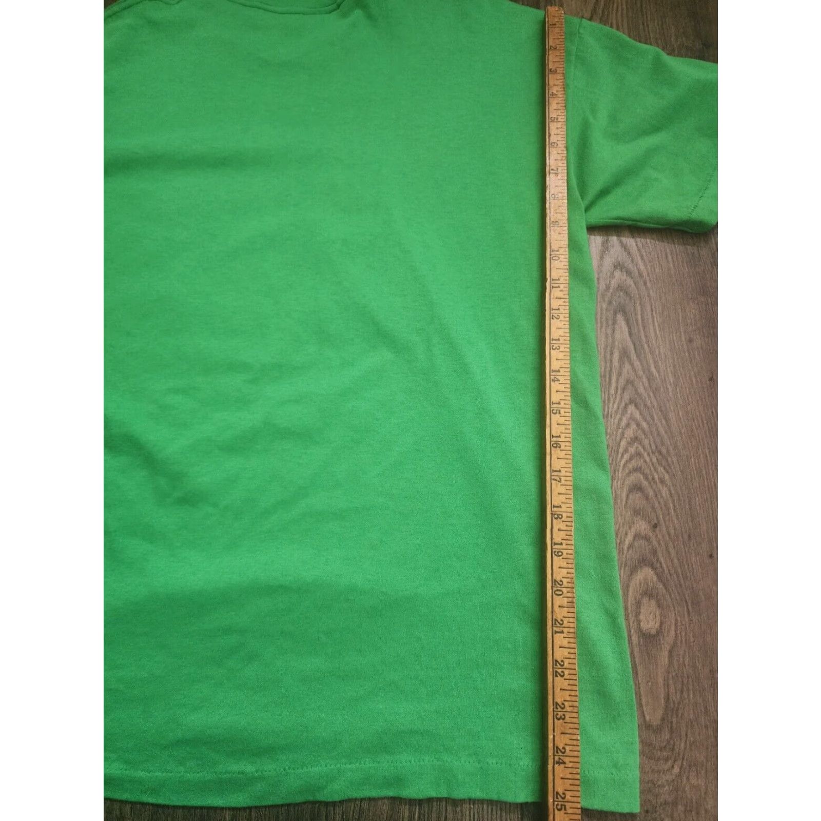 Vintage VINTAGE 90s Hallmark XL Mens Green Short Sleeve Graphic T Shirt When Irish Eyes Are Smiling St Patricks Day Logo Size US XL / EU 56 / 4 - 2 Thumbnail