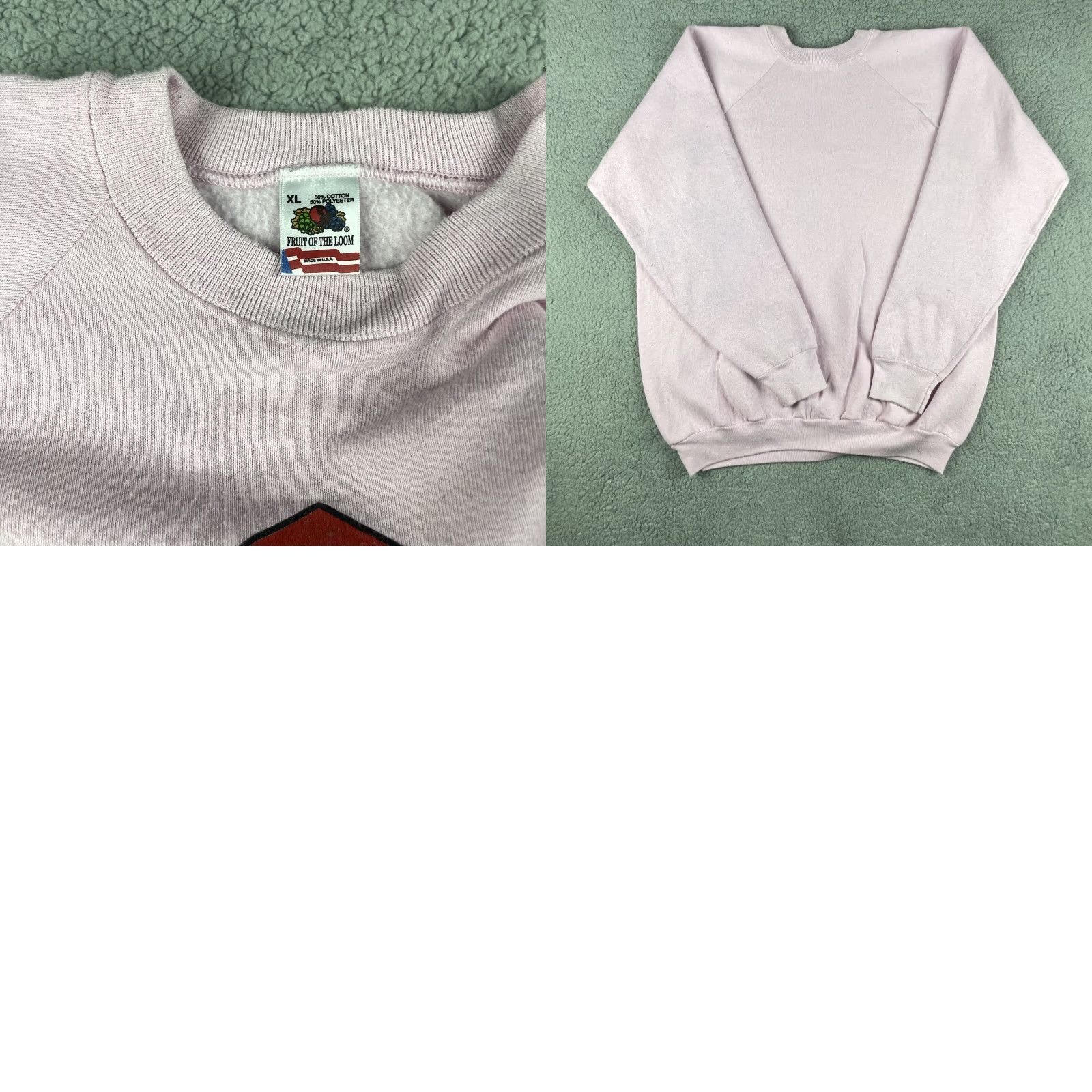 Pinko VINTAGE Secretary Sweatshirt Adult XL Pink Crew 90s 1991 Nike? Size US XL / EU 56 / 4 - 9 Thumbnail