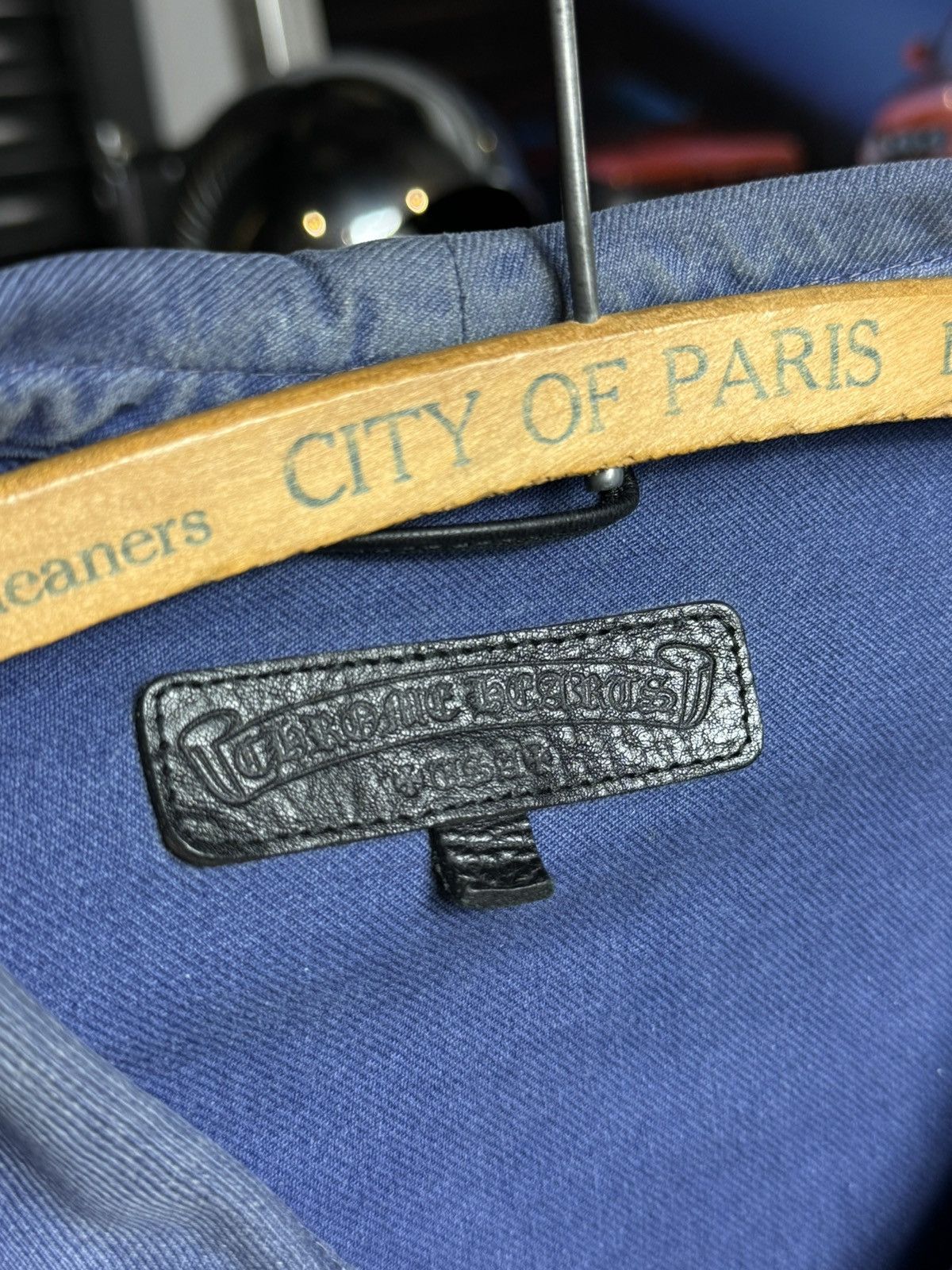 Chrome Hearts Chrome Hearts Cross Patch French Work Wear Jacket XL Size US XL / EU 56 / 4 - 13 Thumbnail