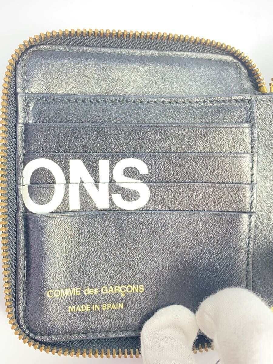 Comme des Garcons Logo Zip Leather Wallet Size ONE SIZE - 3 Thumbnail