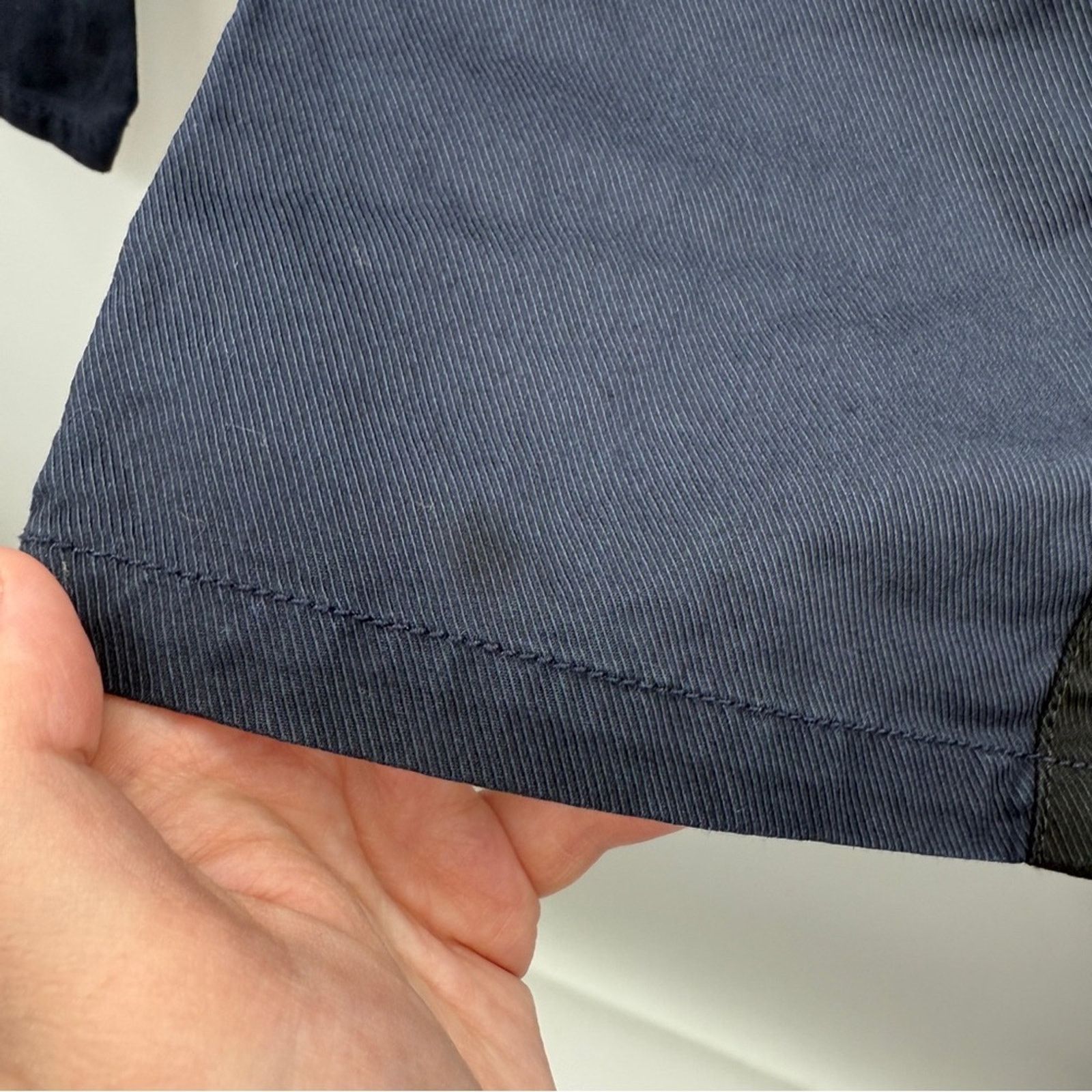 Derek Lam 10 Crosby Derek Lam 10 Crosby Navy Blue & Black Side Zip Skinny Pants Size 28" / US 6 / IT 42 - 10 Thumbnail