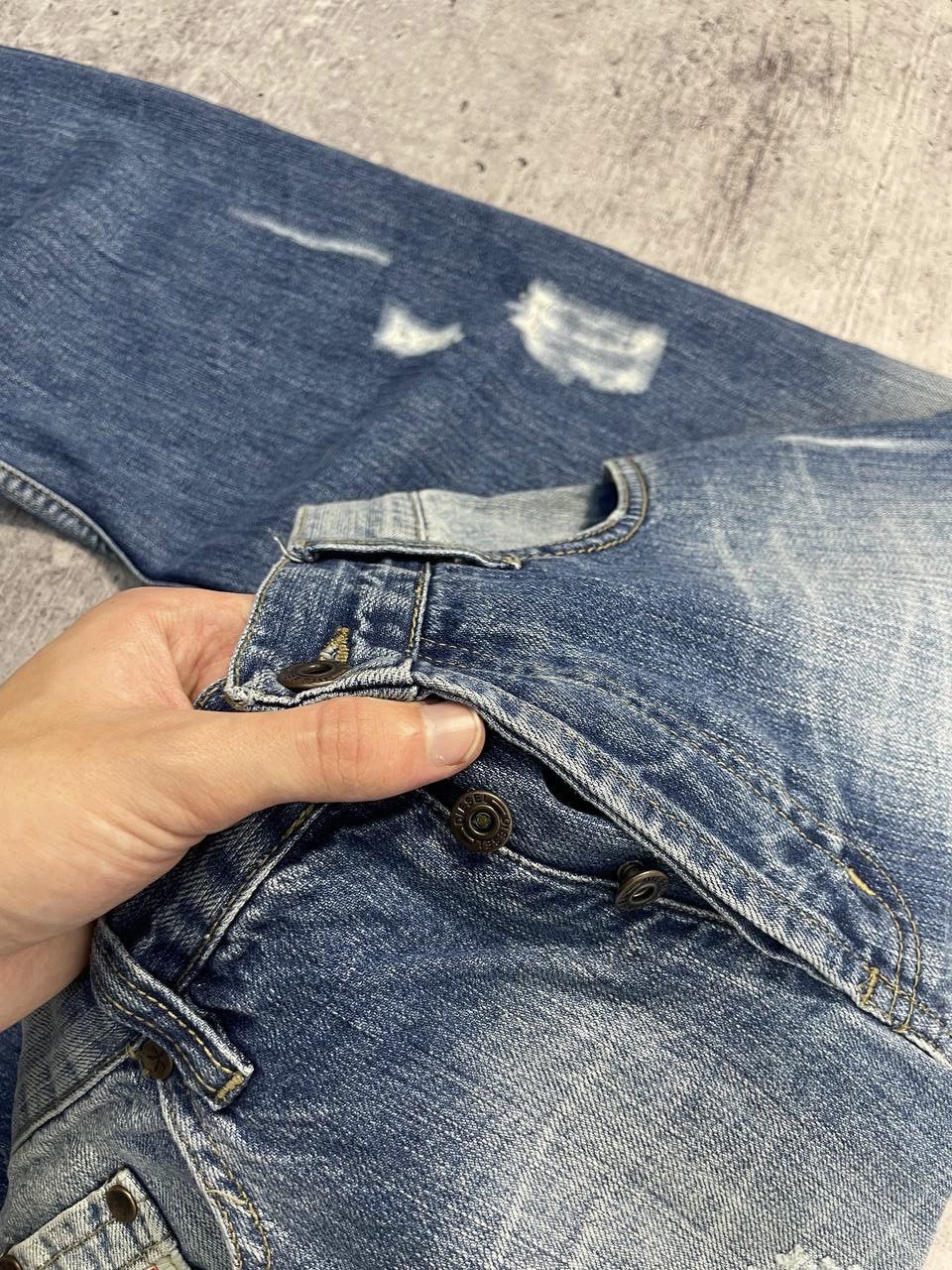 Diesel Vintage Crazy Diesel Distressed Denim Jeans Y2K Size US 34 / EU 50 - 6 Thumbnail