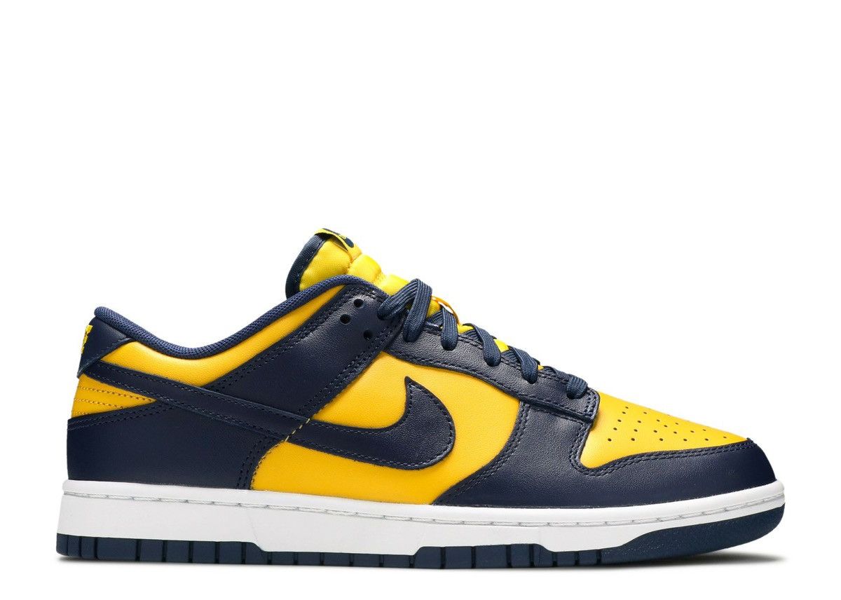 Nike Size 10 - Nike Dunk Low Michigan 2021 Size US 10 / EU 43 - 1 Thumbnail