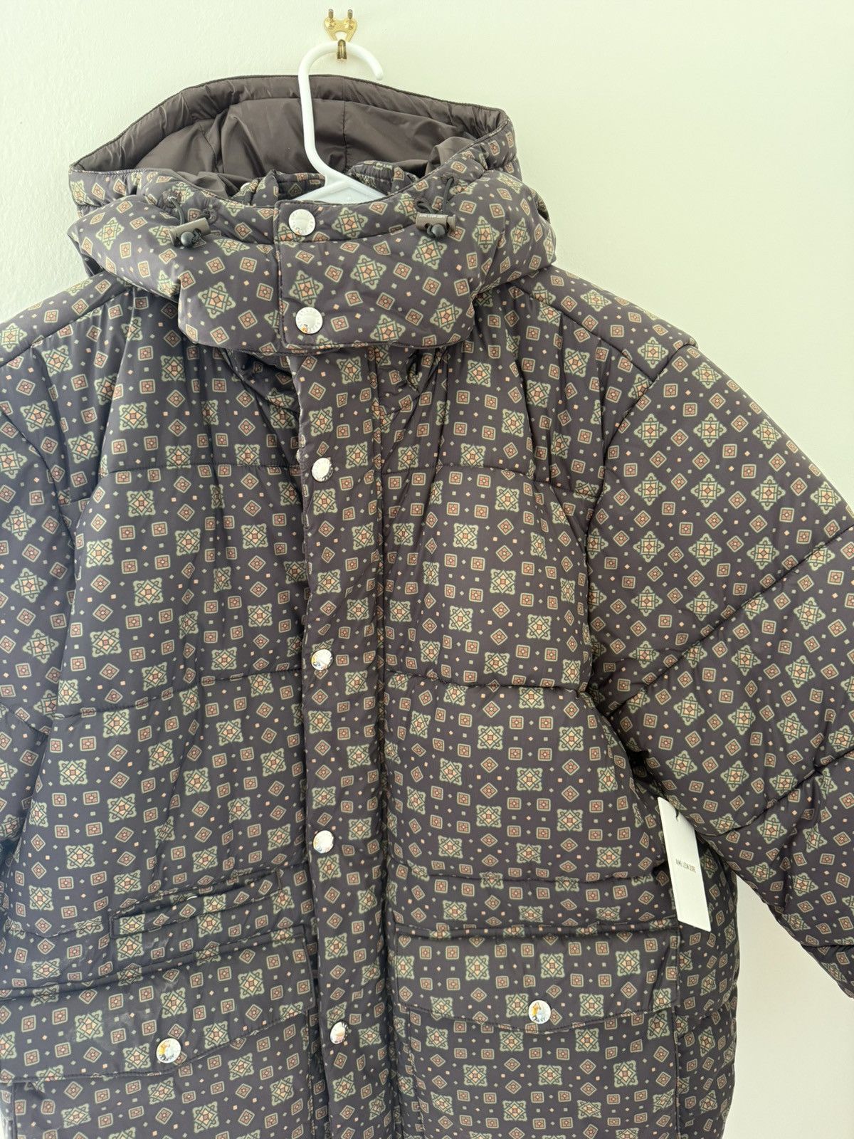 Aime Leon Dore Aime Leon Dore Foulard Puffer Jacket hooded size medium Size US M / EU 48-50 / 2 - 2 Thumbnail