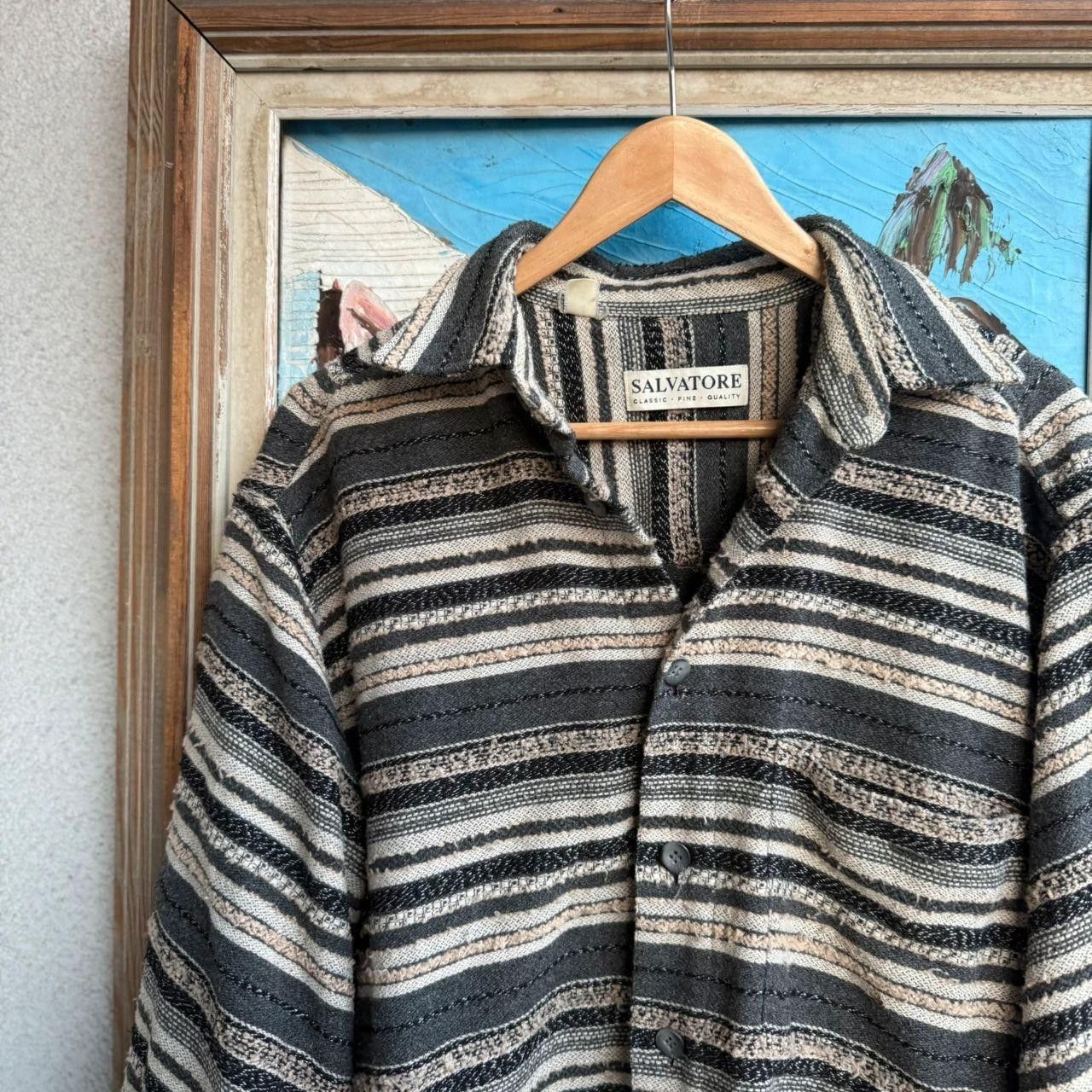 Vintage Vintage 90s Shirt Button Up Retro Size US L / EU 52-54 / 3 - 3 Thumbnail