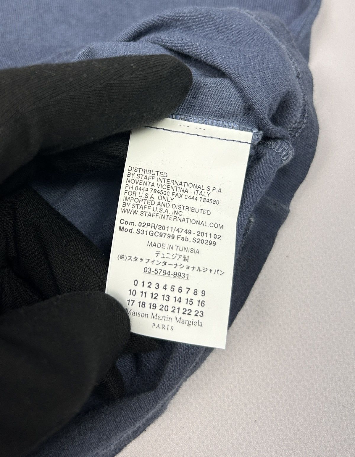 Maison Margiela Maison Martin Margiela AIDS Awareness Garment Dyed T-Shirt Size US M / EU 48-50 / 2 - 8 Thumbnail