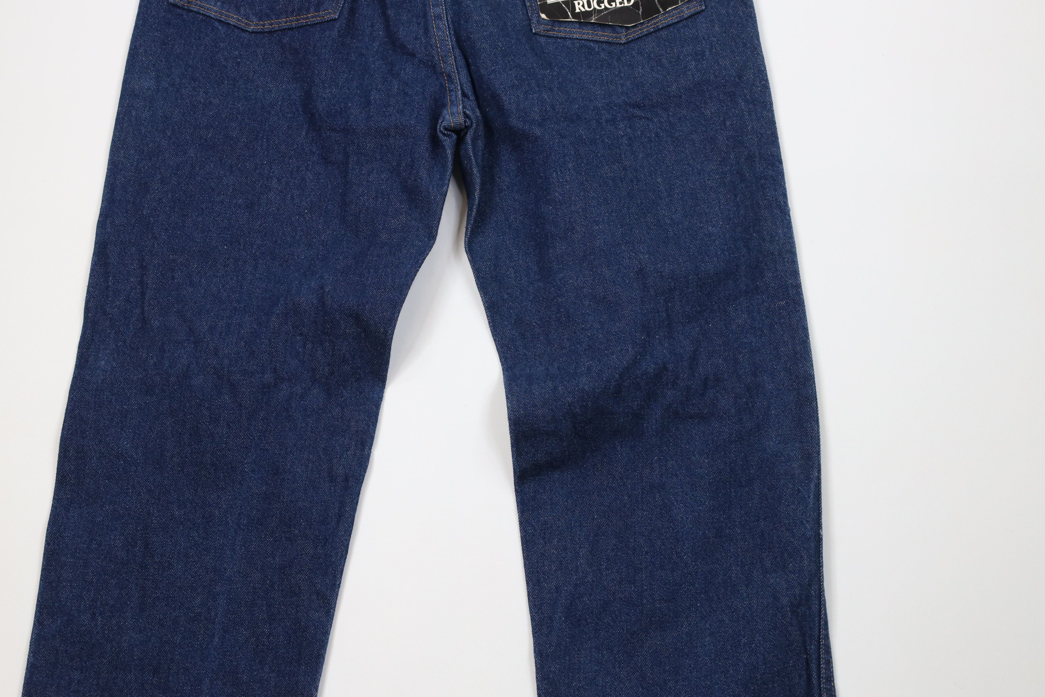 Wrangler Deadstock Vintage 90s Wrangler Denim Jeans Indigo Blue USA Size US 34 / EU 50 - 11 Thumbnail