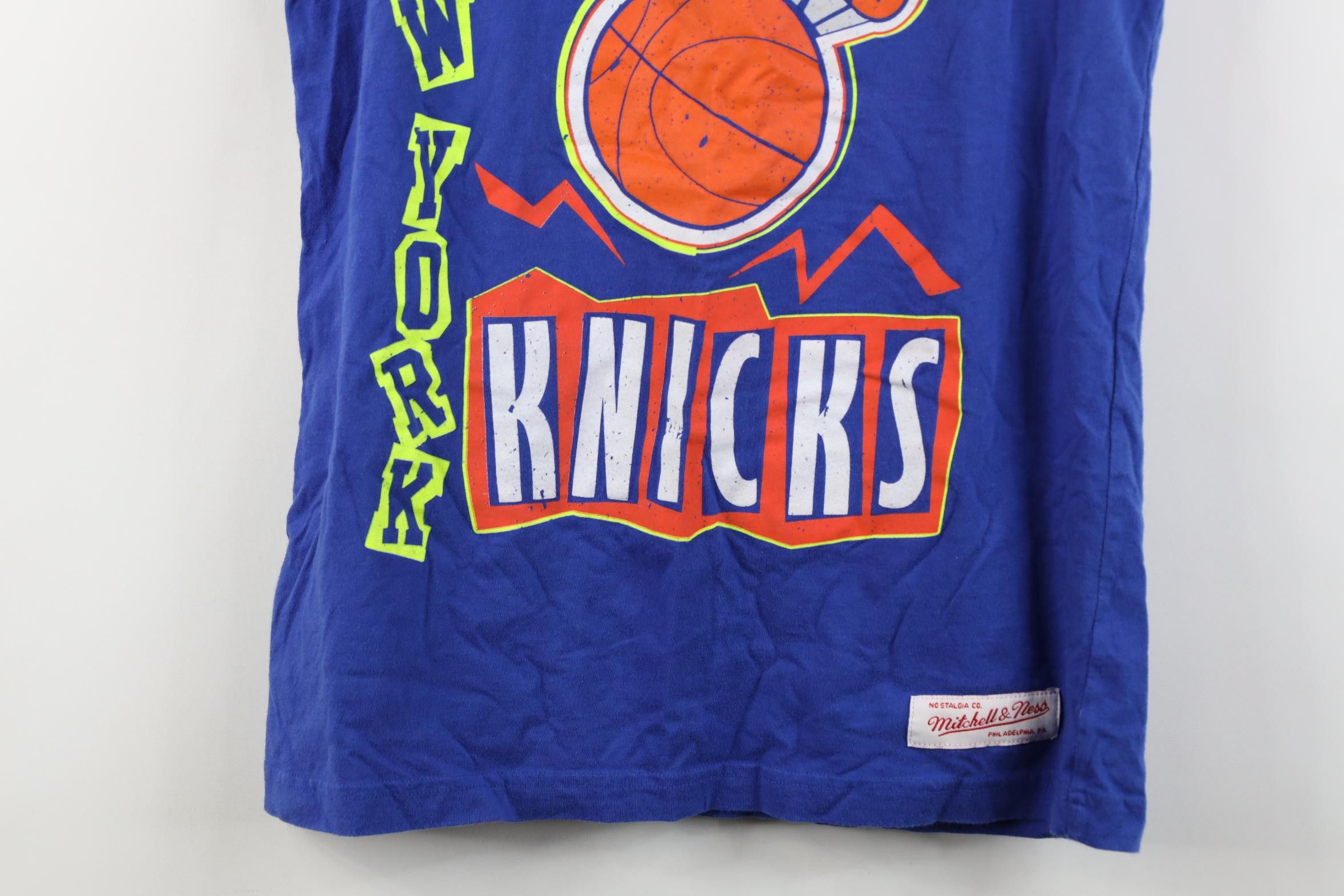 Mitchell & Ness Vintage Mitchell & Ness New York Basketball Tank Top T-Shirt Size US S / EU 44-46 / 1 - 3 Thumbnail