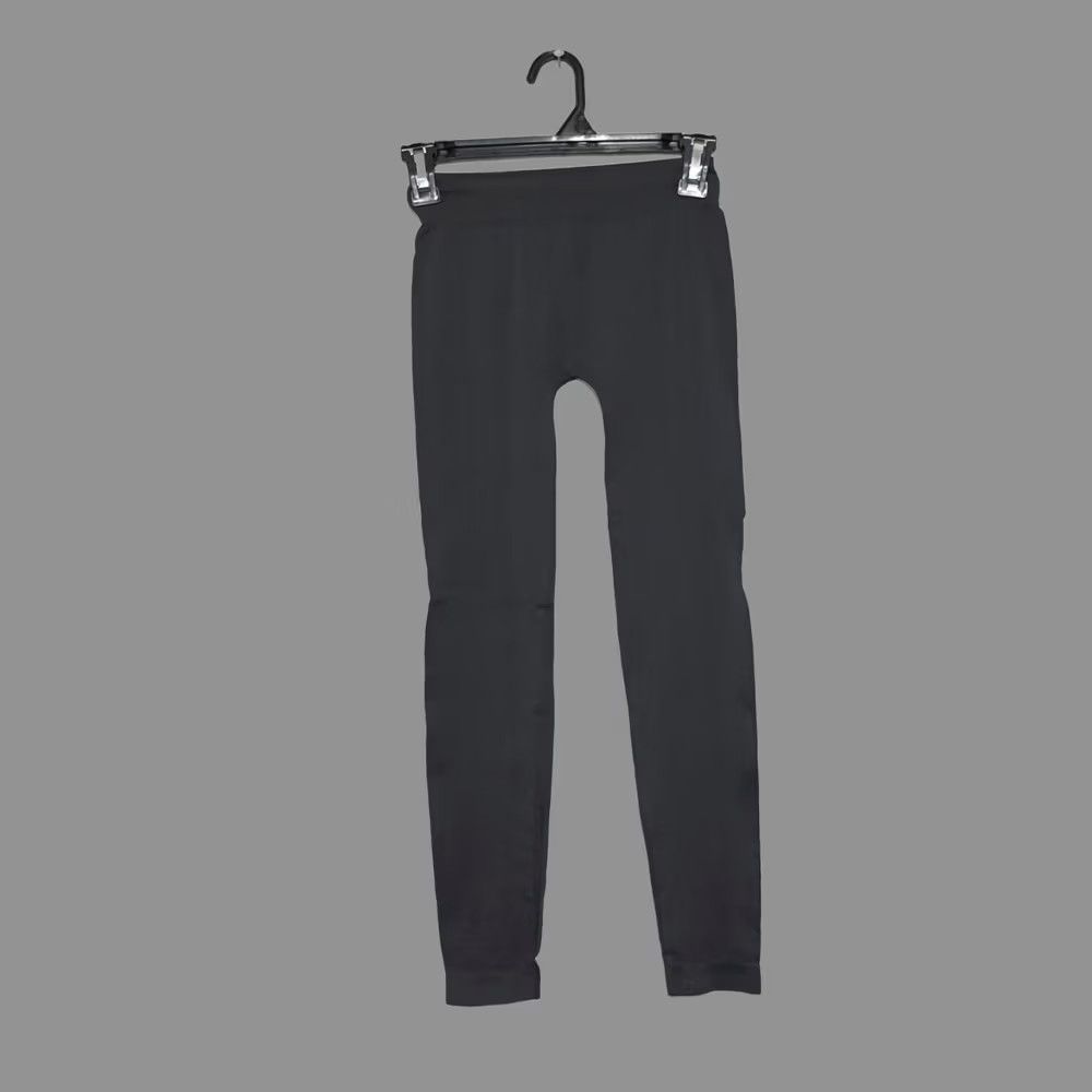 Vintage NIKIBIKI Gray Leggings One Size Fits All Womens Casual Leggings Size 42" / US 20 - 1 Thumbnail