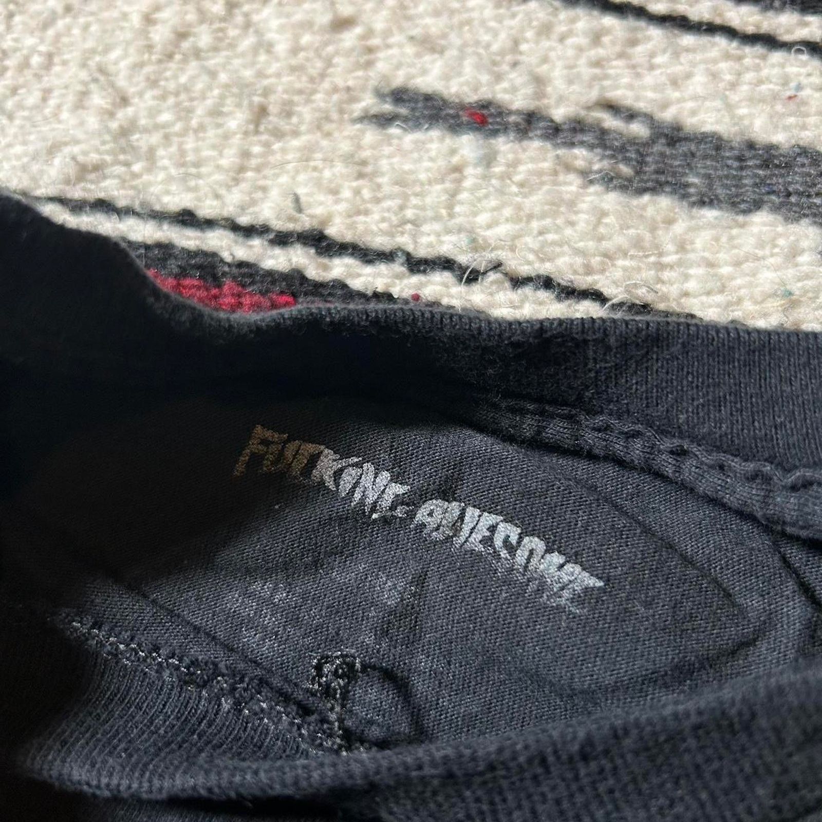 Fucking Awesome White fcking awesome t shirt Size US L / EU 52-54 / 3 - 3 Thumbnail