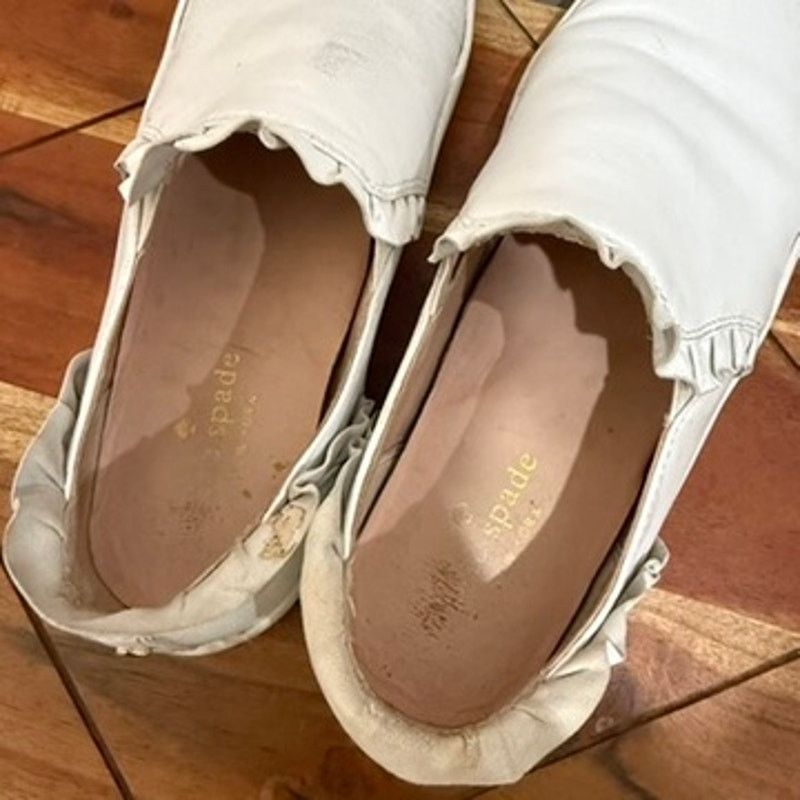 Kate Spade Kate Spade Women's Lillie White Ruffle Sneakers Size 6.5 Size US 6.5 / IT 36.5 - 8 Thumbnail