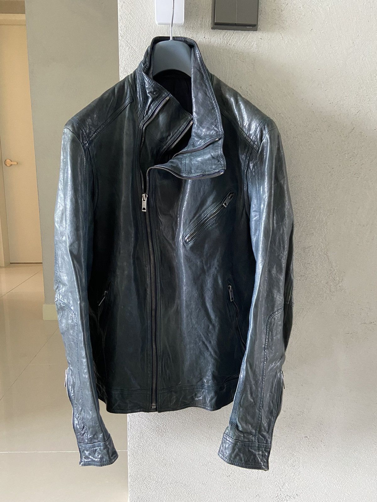 Solid Homme × Wooyoungmi Solid homme by wooyoungmi lamb leather rider jacket Size US S / EU 44-46 / 1 - 1 Thumbnail