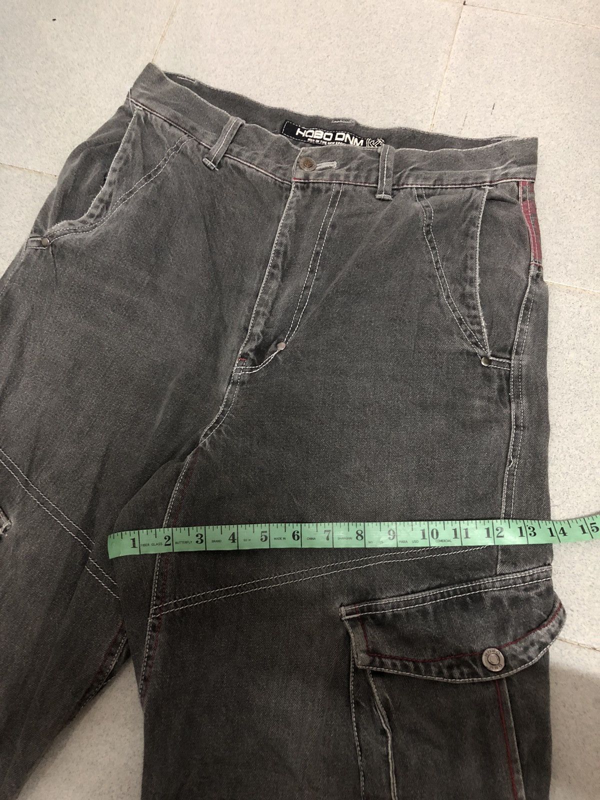 Hobo Vintage Hobo Denim Cargopant Size US 32 / EU 48 - 10 Thumbnail