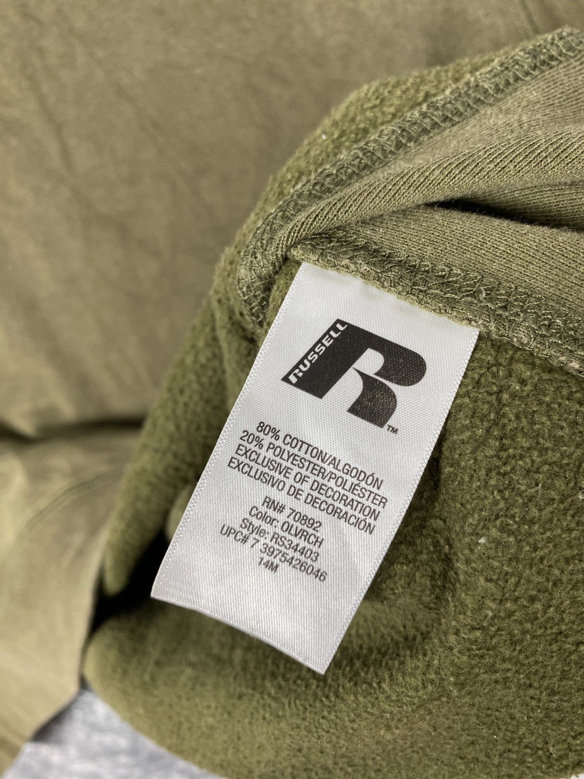 Russell Athletic × Vintage Vintage Russell Athletic Faded Sweatshirts Size US XL / EU 56 / 4 - 8 Thumbnail