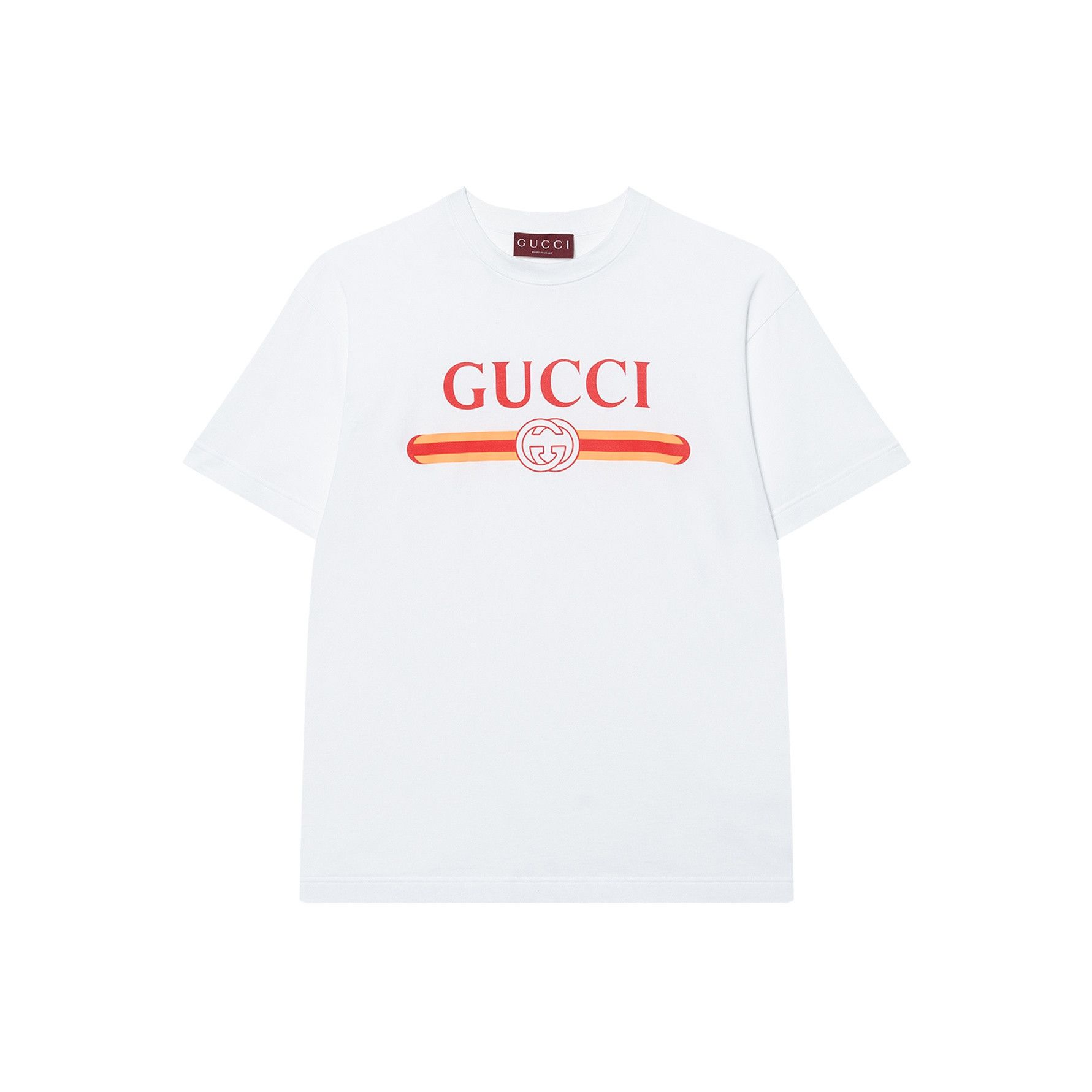 Gucci Gucci Logo Print T-Shirt Size S Size S / US 4 / IT 40 - 1 Thumbnail