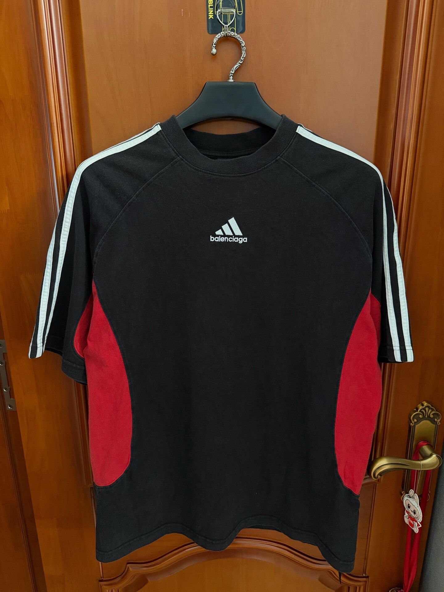 Balenciaga balenciaga x adidas short sleeve t-shirt Size US S / EU 44-46 / 1 - 1 Thumbnail
