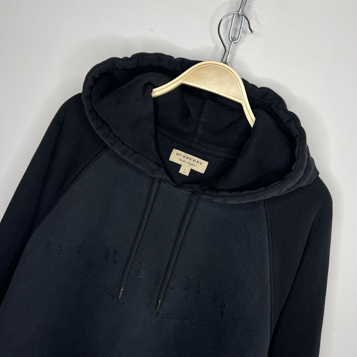 Burberry Burberry Men’s Hoodie Big Logo Sweatshirt Size US L / EU 52-54 / 3 - 4 Thumbnail
