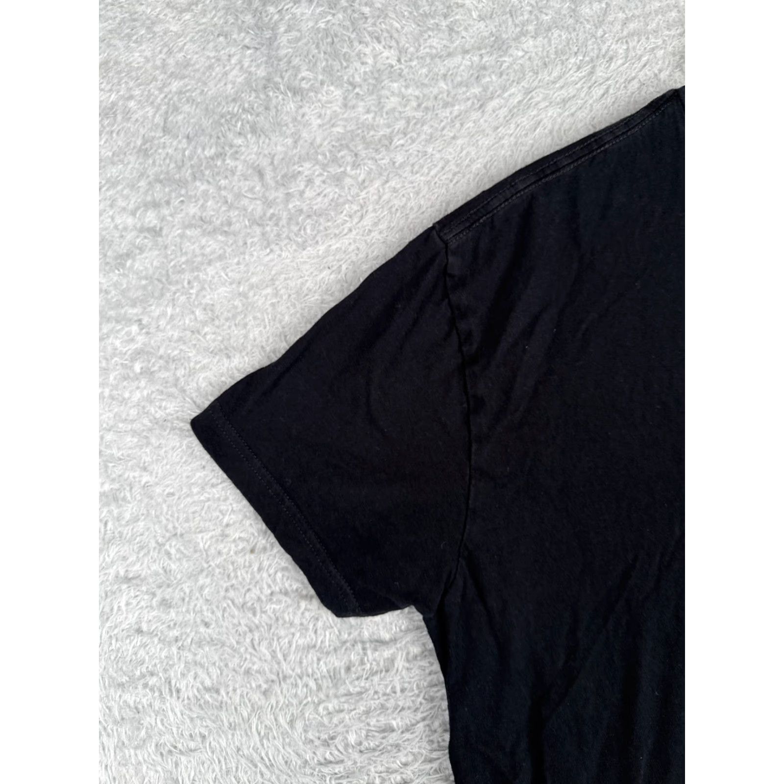 Ralph Lauren VINTAGE Ralph Lauren Polo Shirt Men XL Black Cotton Jersey Crew Neck Short Sleeve Embroidered Logo Classic Designer Sports 90s Size US XL / EU 56 / 4 - 3 Thumbnail