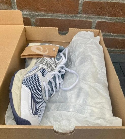 Asics gel ds trainer 14 white pure silver 43 1/2 retro running Size US 9.5 / EU 42-43 - 9 Thumbnail