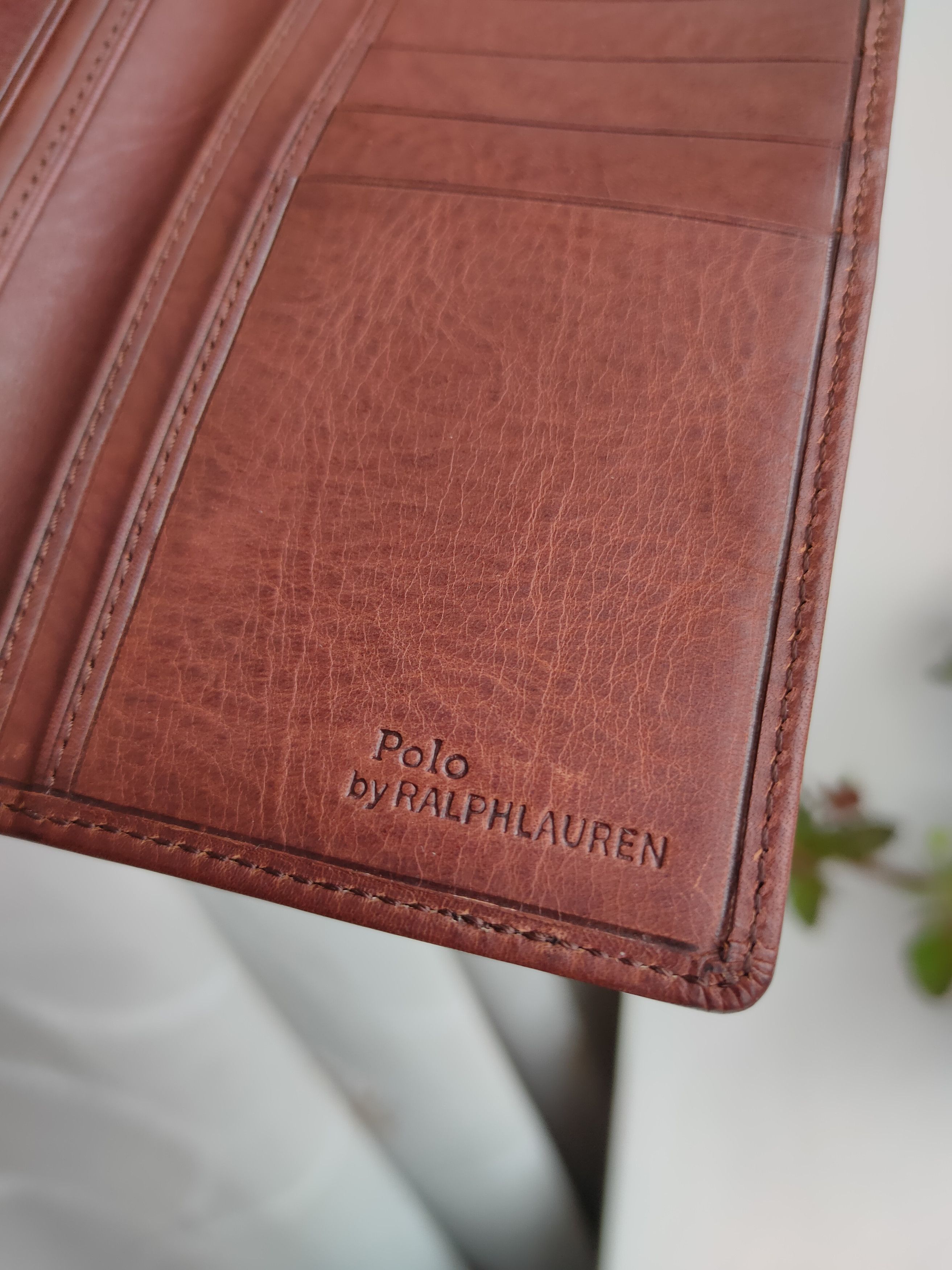 Polo Ralph Lauren Polo Ralph Lauren leather wallet purse logo polo RL Size ONE SIZE - 3 Thumbnail