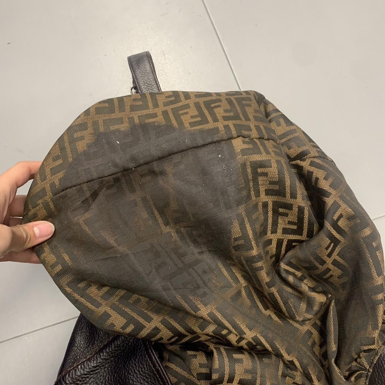 Fendi Vintage Brown Fendi Fendi Monogram Spy Bag 2005 Size ONE SIZE - 8 Thumbnail