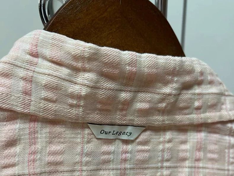 Our Legacy Our Legacy size44 Pink speckled pumpled cotton long-sleeved Size US S / EU 44-46 / 1 - 6 Thumbnail