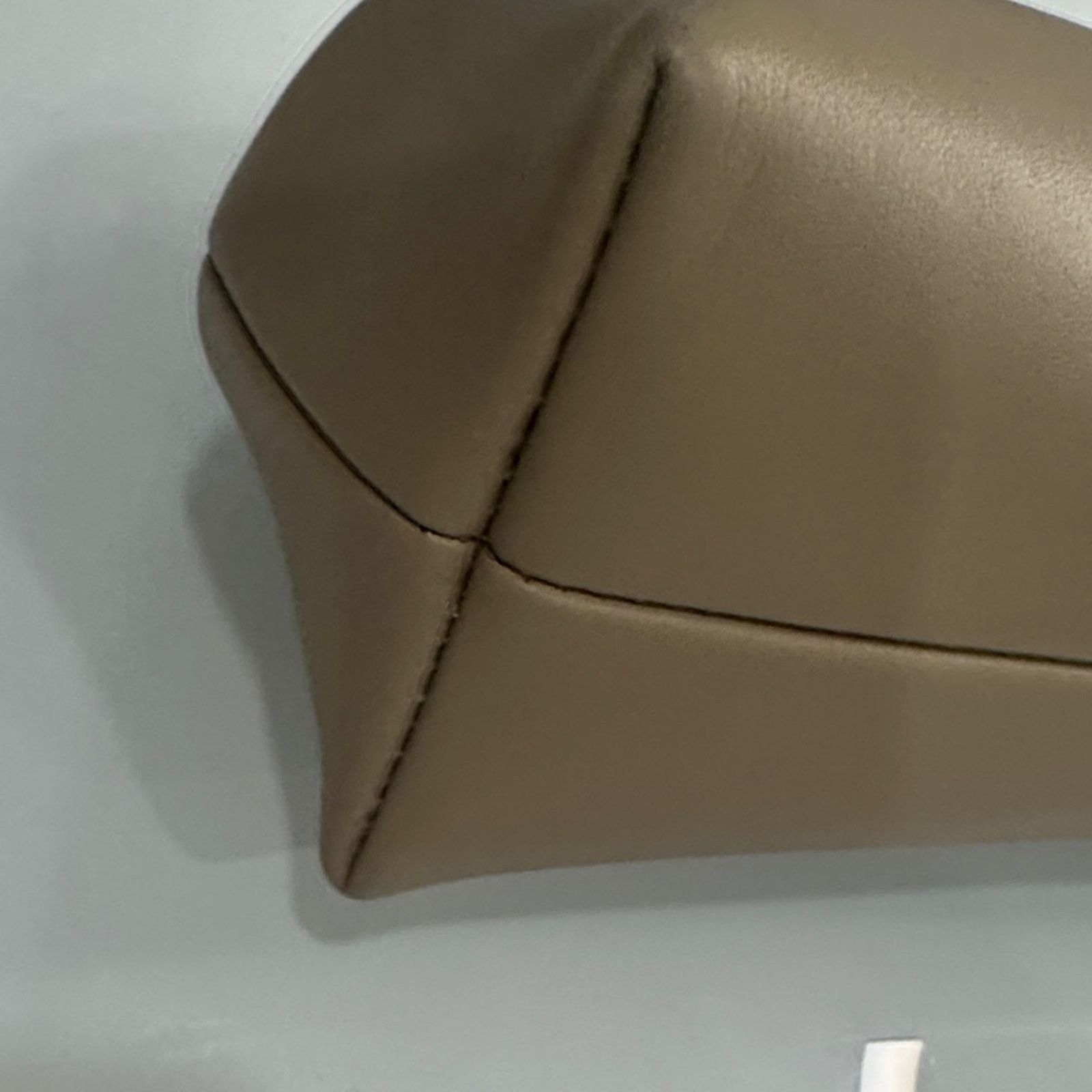 Cult Gaia Cult Gaia Tan Una clutch w/ Gold beaded handle - BRAND NEW Size ONE SIZE - 8 Thumbnail