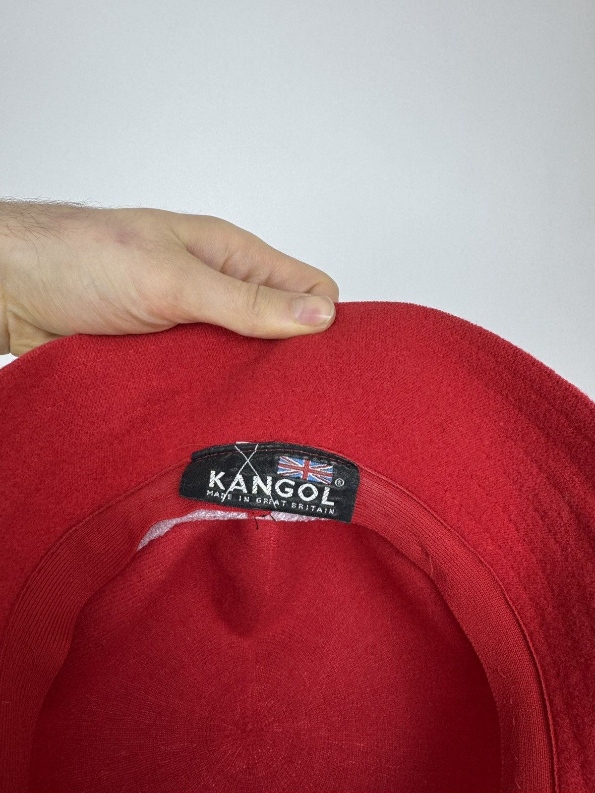 Kangol Vintage kangol wool Bucket Hat red Bermuda Casual Panama hat Size ONE SIZE - 8 Thumbnail