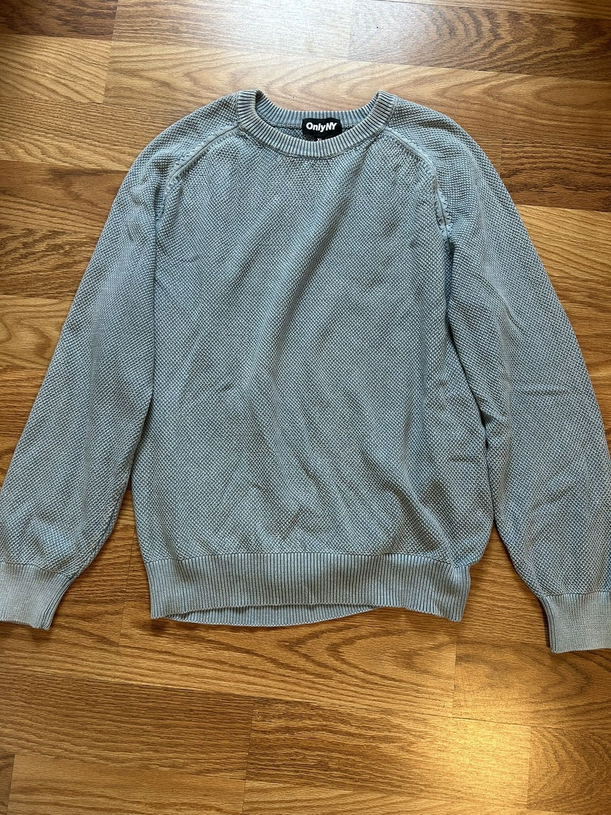 Only NY New Only NY cotton indigo birdseye sweater XL Size US XL / EU 56 / 4 - 1 Thumbnail