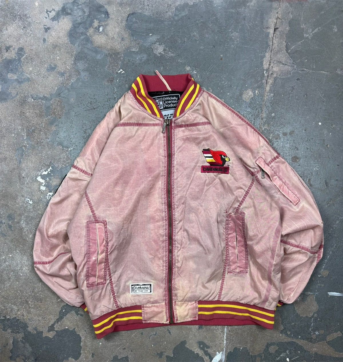 Other Vintage Phoenix Cardinals Bomber Jacket 1988-1993 Sun Faded Size US XL / EU 56 / 4 - 1 Thumbnail