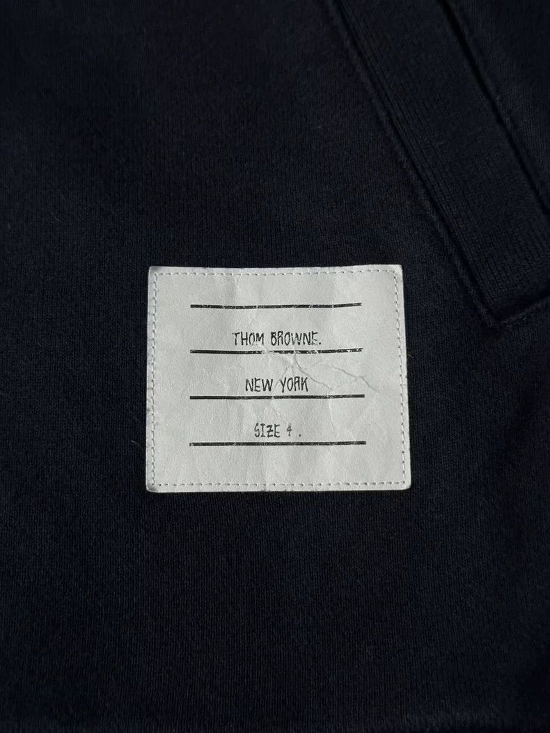 Thom Browne Thom Browne Blue knit jacket Size US XL / EU 56 / 4 - 5 Thumbnail