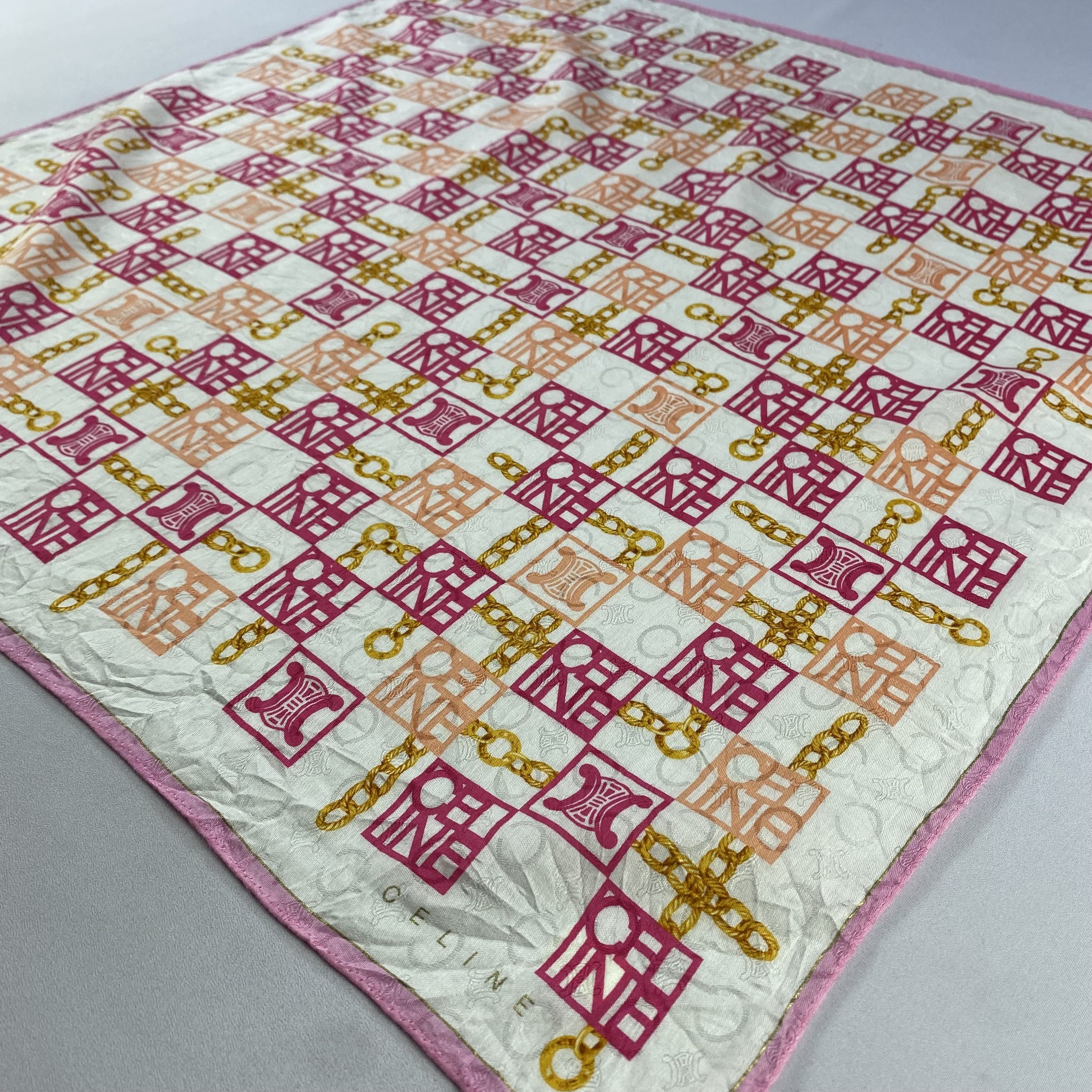 Celine × Vintage Celine Bandana/ Handkerchief / Neckerchief Size ONE SIZE - 2 Thumbnail