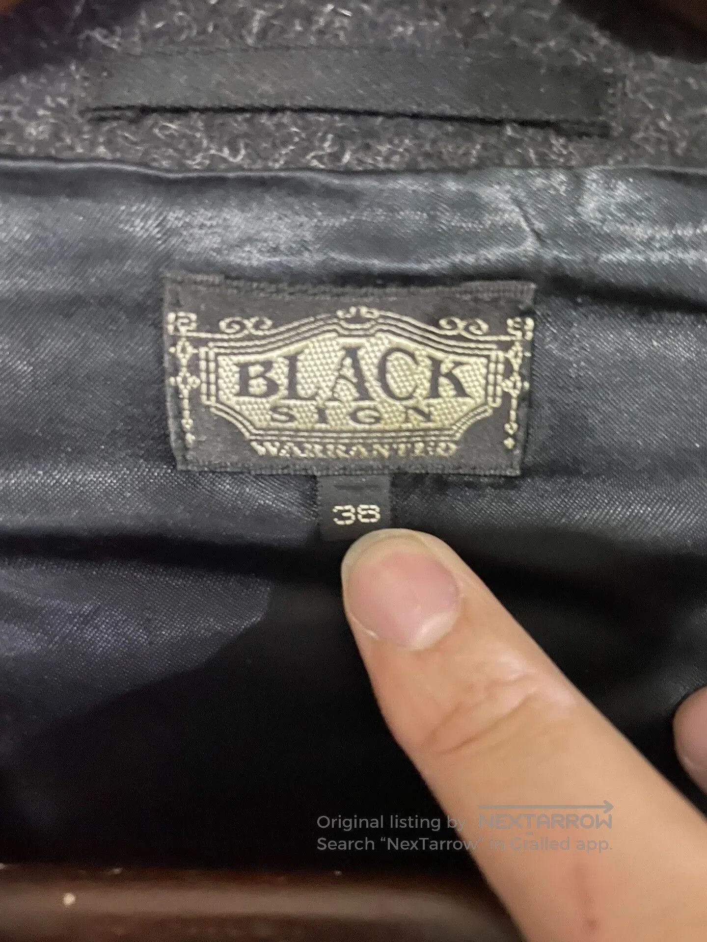 BLACK SIGN Black Sign Vintage Wool Coat. Size US L / EU 52-54 / 3 - 6 Thumbnail