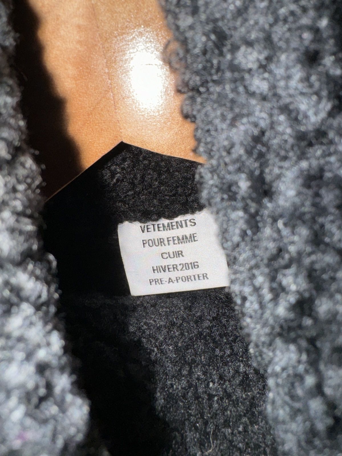 Vetements GRAIL vetements aw15 long convertible shearling coat Size US M / EU 48-50 / 2 - 4 Thumbnail