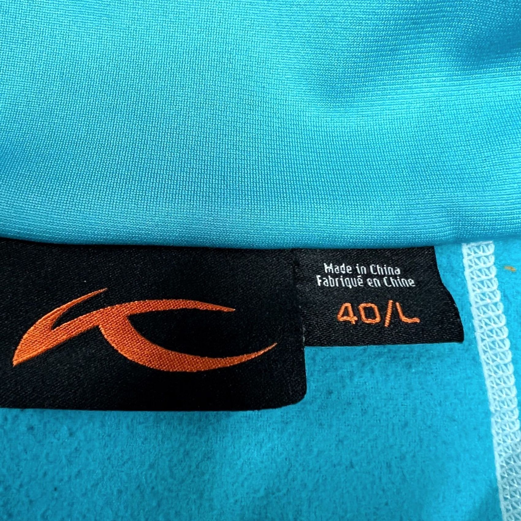 KJUS Kjus Systems Jumper Women's Size L Long Sleeve Zip Turquoise Activewear Shirt Womens L Jumper Size L / US 10 / IT 46 - 6 Thumbnail