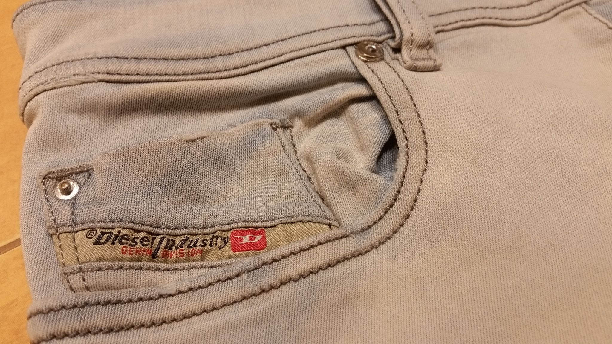 Diesel × Vintage Diesel Sleenker 0829I SKINNY W30 L36 slim W31 L34 stretch Size US 30 / EU 46 - 16 Thumbnail