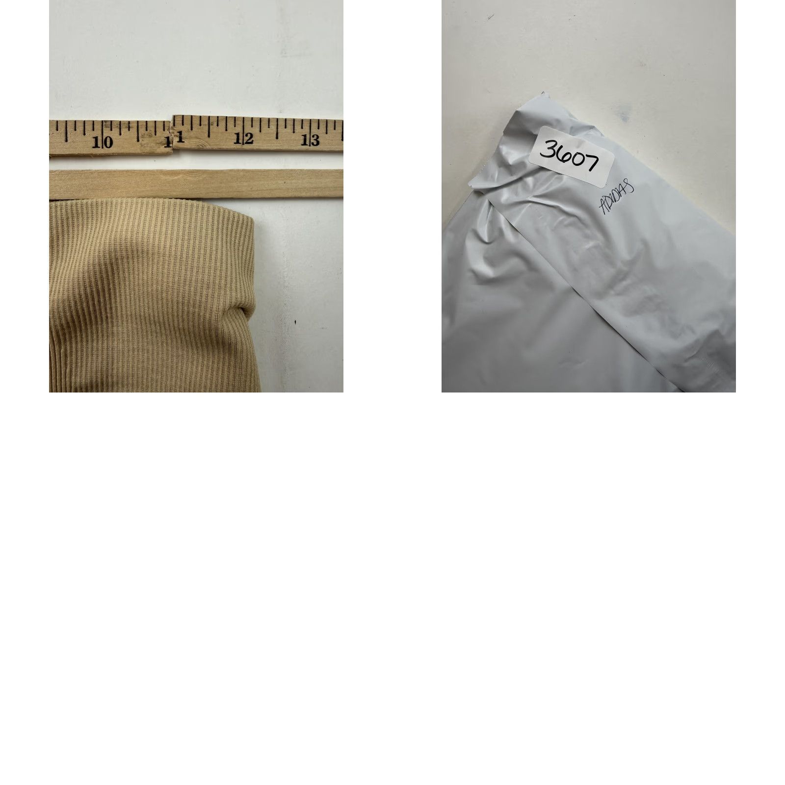 Adidas Adidas Leggings Womens Small Beige Formotion Compression Seamless Ribbed Yoga Size 28" / US 6 / IT 42 - 8 Thumbnail