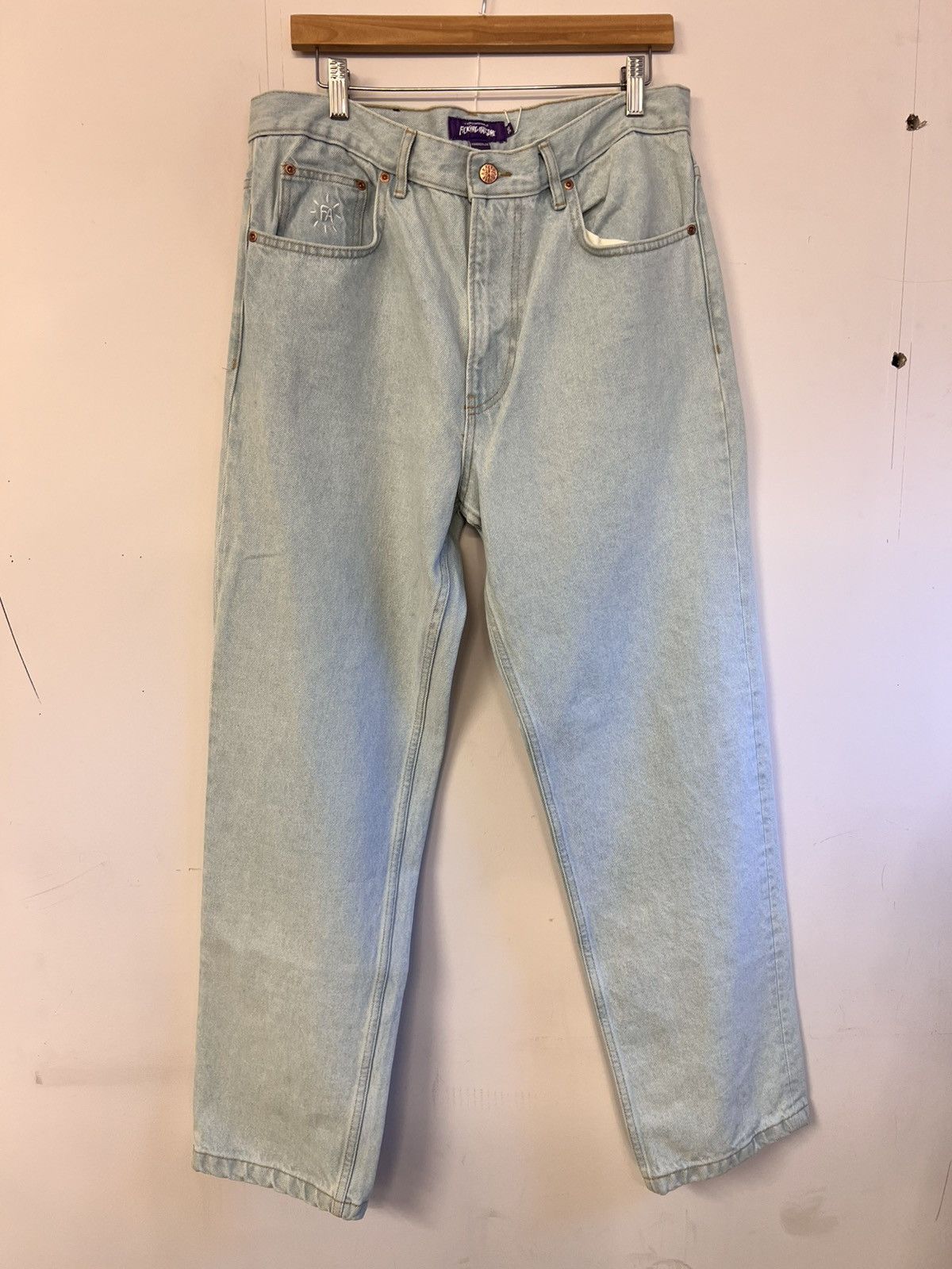Fucking Awesome Fucking Awesome HAMMERLEE denim pants Size US 36 / EU 52 - 1 Thumbnail
