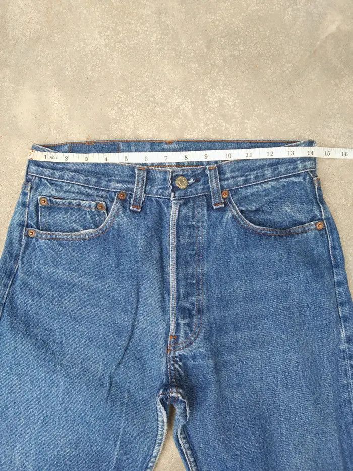 Levi's × Vintage 80s Vintage Levis 501 Made In USA Denim Jeans 28x32 Size US 28 / EU 44 - 6 Thumbnail