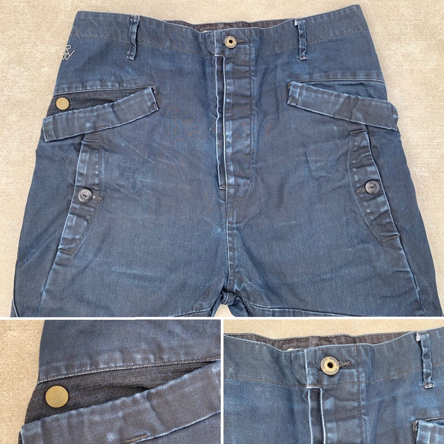 G-Star G Star Raw Jeans South East District KBWG 100 Button Fly Measues 38 X 28 Size US 38 / EU 54 - 5 Thumbnail