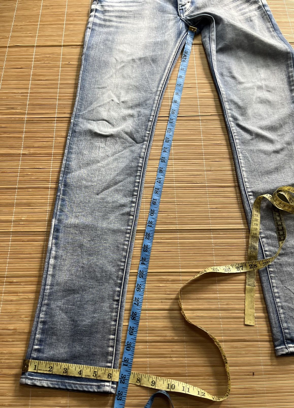 14th Addiction Vintage Japanese brand Semanticdesign jeans slim fit Size US 30 / EU 46 - 11 Thumbnail
