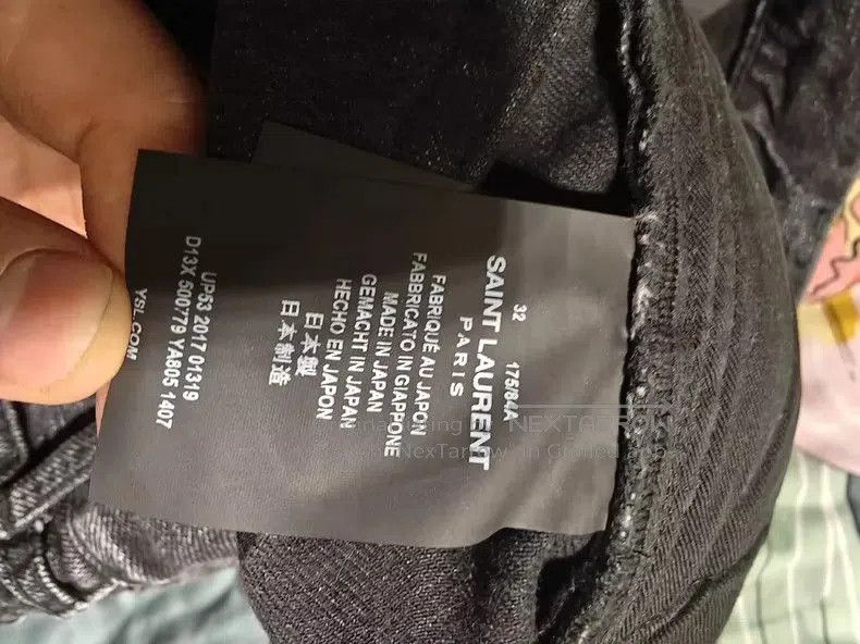 Saint Laurent Paris Saint Laurent SLP Slim Fit Denim Jeans. Size US 32 / EU 48 - 5 Thumbnail