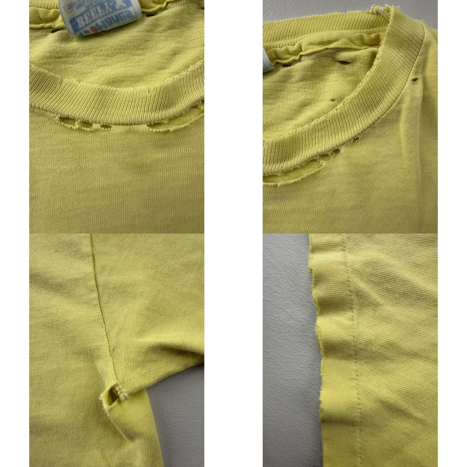 Hanes VINTAGE Hanes Shirt Mens L Yellow Lookout Mountain Great Race Glider Tee USA VTG Size US L / EU 52-54 / 3 - 8 Thumbnail