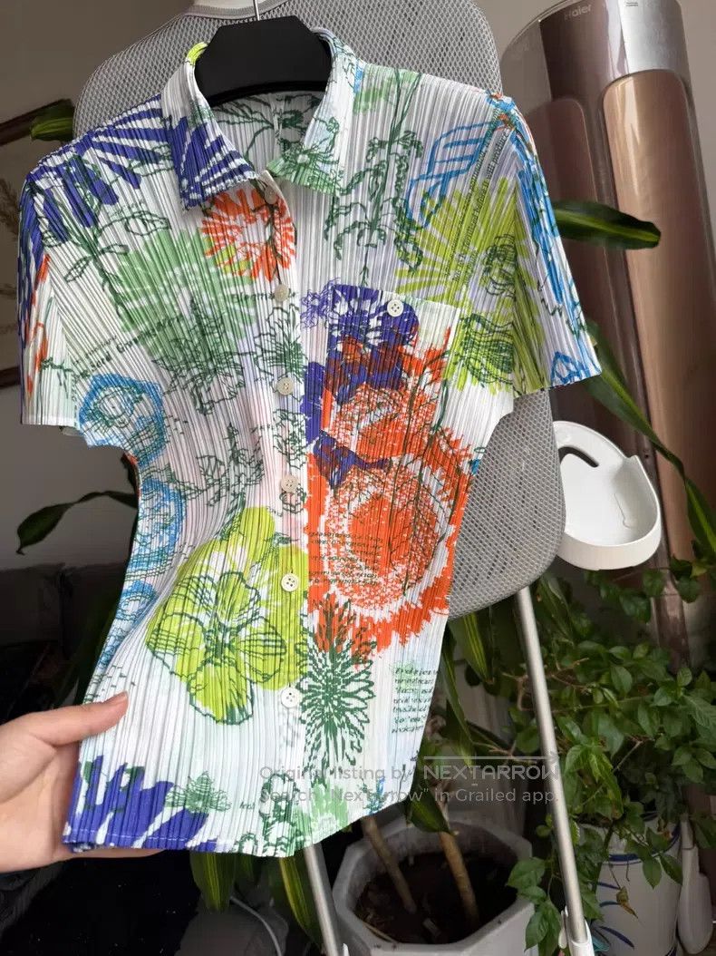 Issey Miyake Issey Miyake Color-block Top Size L / US 10 / IT 46 - 2 Thumbnail