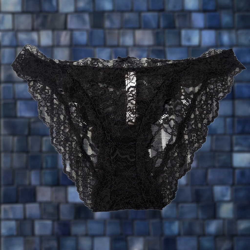 Victoria's Secret Victoria's Secret Womens M Dream Angels Cheekini Panties Underwear Lace Black Size 32" / US 10 / IT 46 - 1 Thumbnail