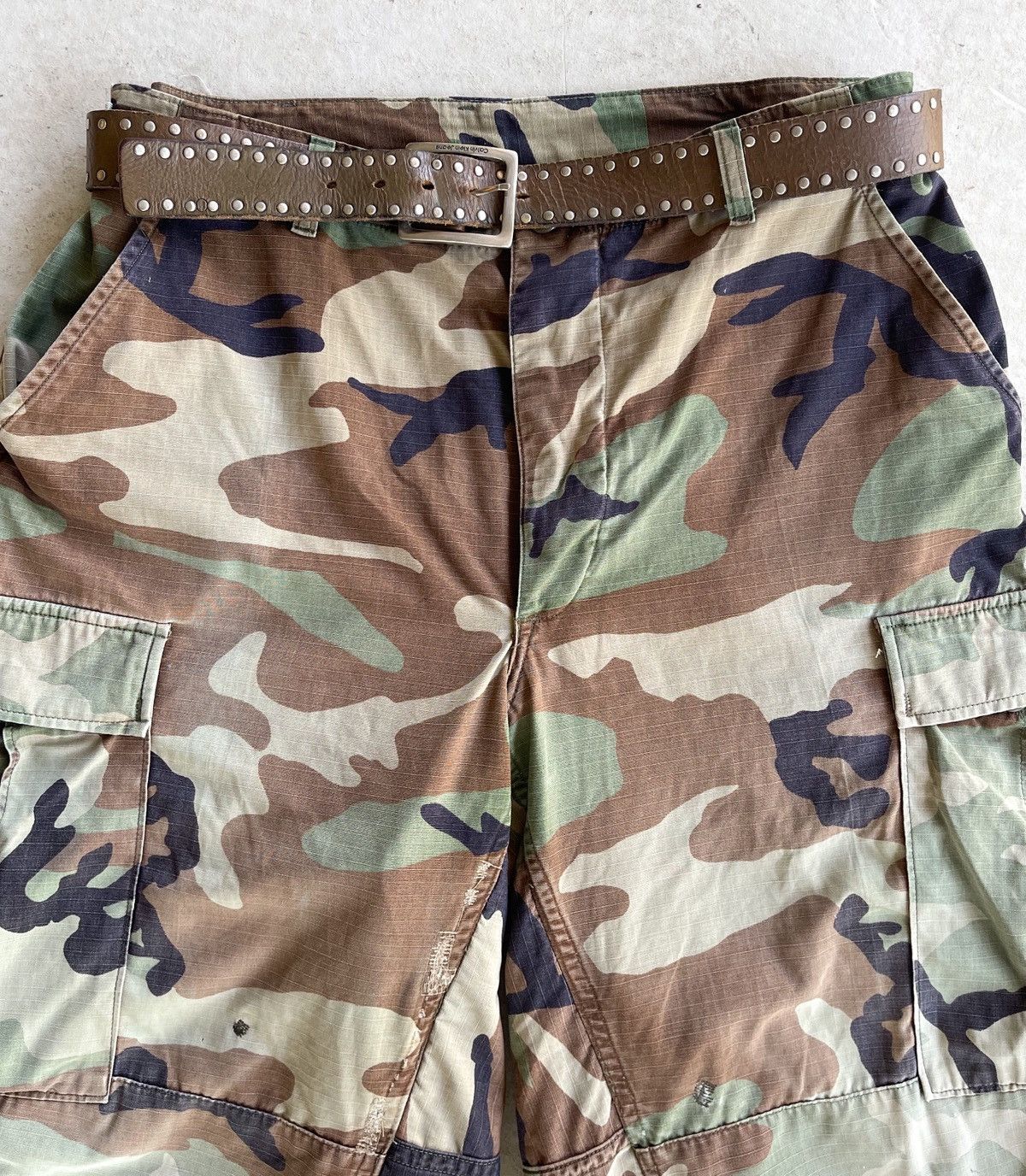 Other VINTAGE U.S. MILITARY CARGO SHORTS (CUSTOM) Size US 34 / EU 50 - 2 Thumbnail