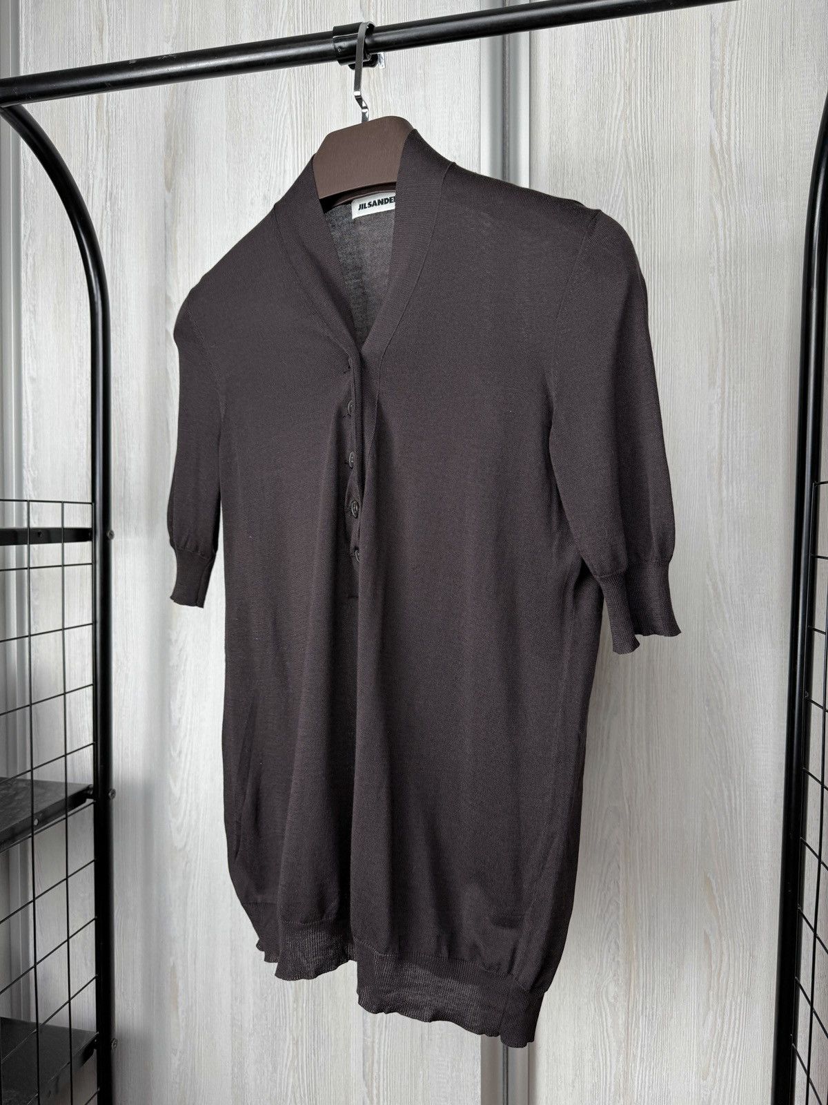 Jil Sander Jil Sander rare 2 pieces set brown wool sweater cardigan Size M / US 6-8 / IT 42-44 - 17 Thumbnail