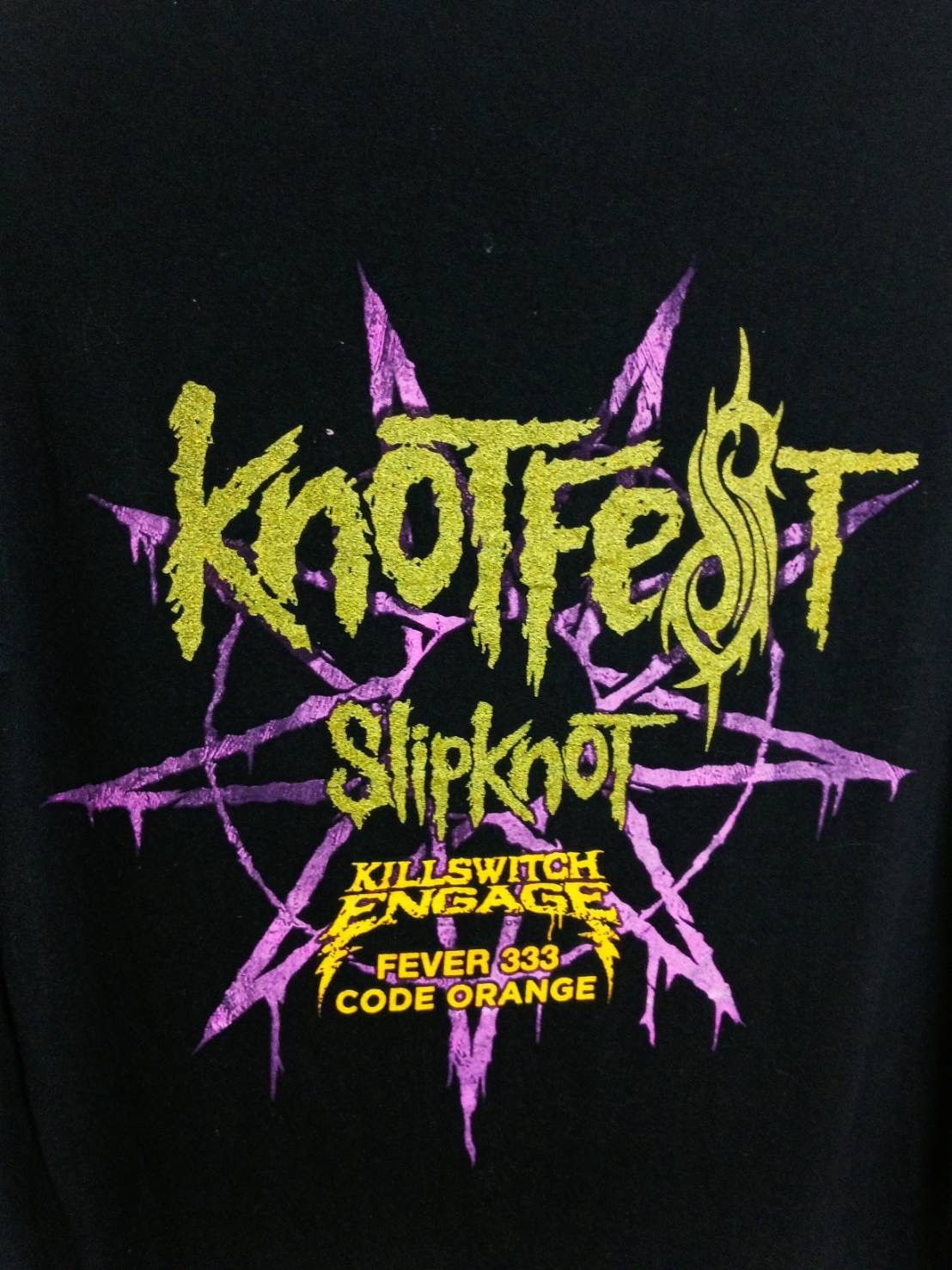 Vintage Slipknot Knotfest Roadshow T Shirts Size US M / EU 48-50 / 2 - 5 Thumbnail