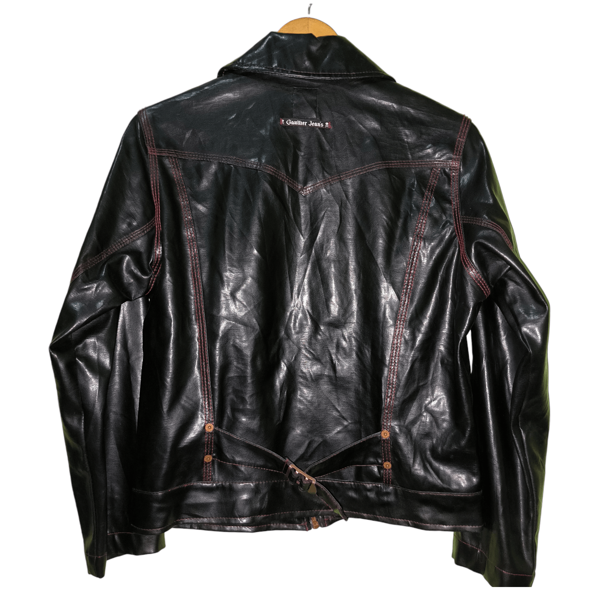 Jean Paul Gaultier Vintage 1990 Jeans Paul Gaultier PVC Jacket Size M / US 6-8 / IT 42-44 - 6 Thumbnail